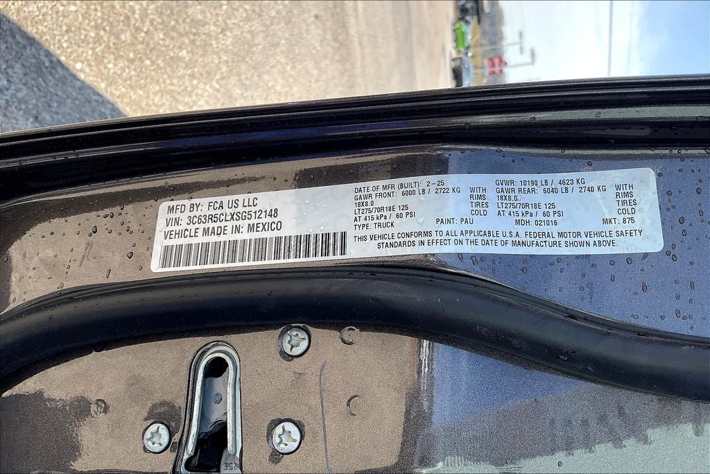 2025 RAM 2500 Tradesman