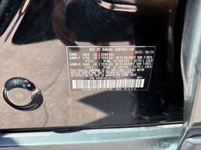 2020 Subaru Outback Premium