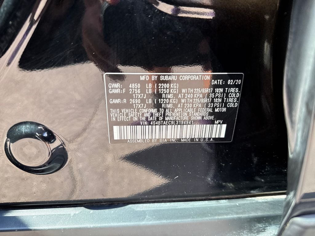 2020 Subaru Outback Premium