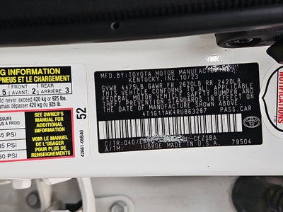 2024 Toyota Camry SE