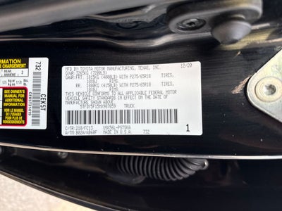 2021 Toyota Tundra SR5