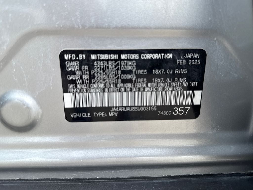 2025 Mitsubishi Outlander Sport 2.0 ES AWC