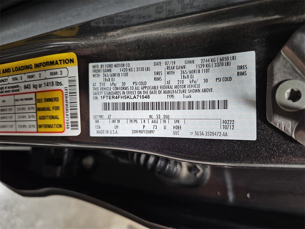 2019 Ford Ranger XLT