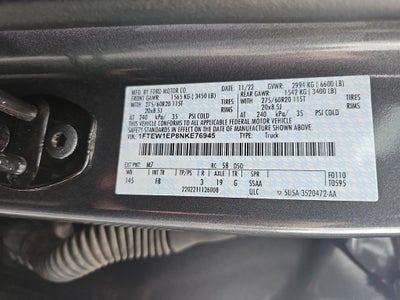 2022 Ford F-150 XLT