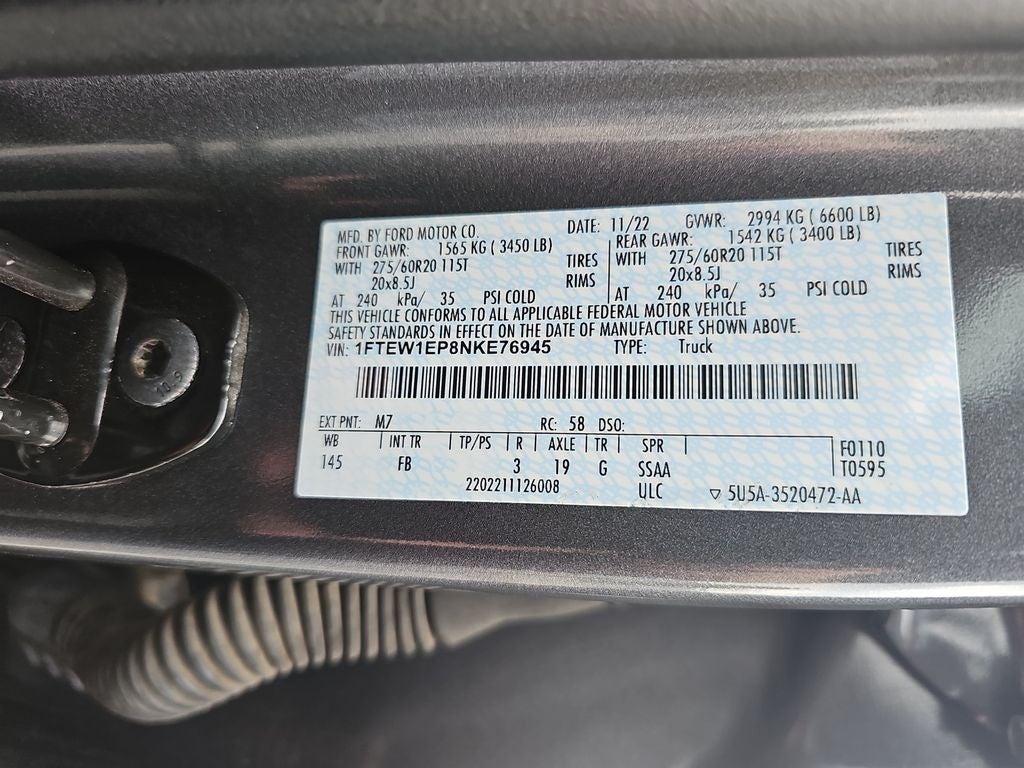 2022 Ford F-150 XLT