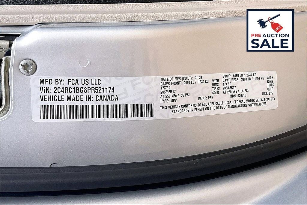 2023 Chrysler Pacifica Touring L