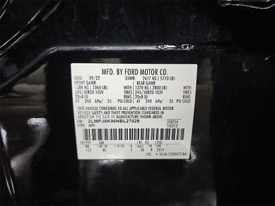 2022 Lincoln Nautilus Reserve