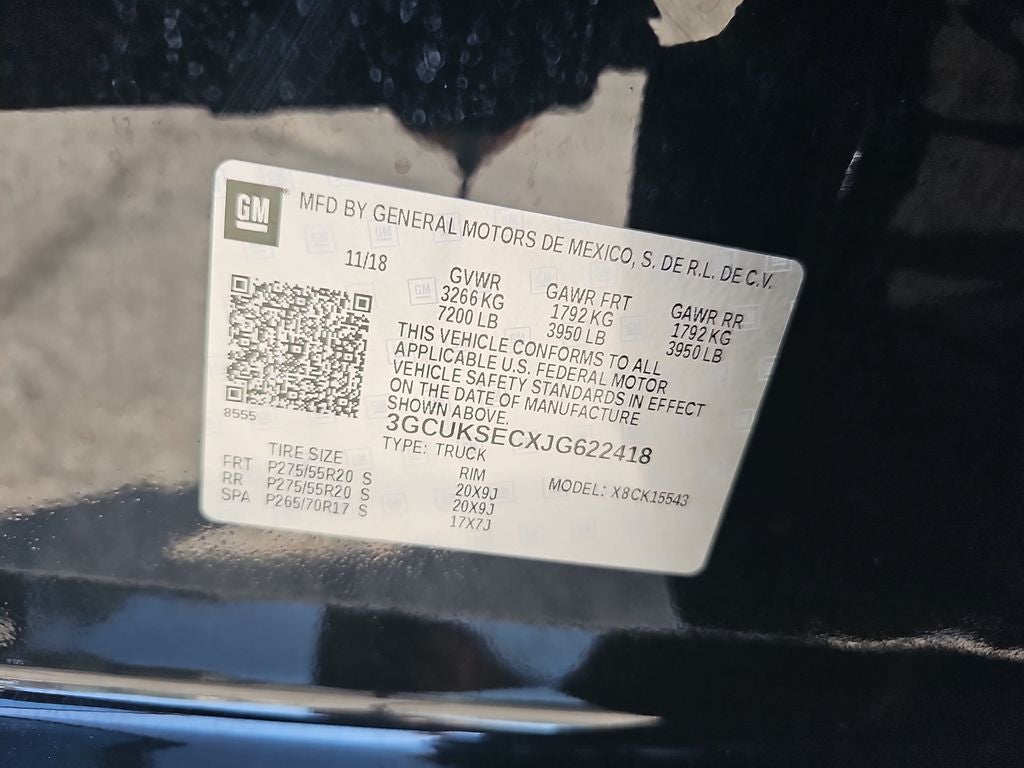 2018 Chevrolet Silverado 1500 LTZ 2LZ