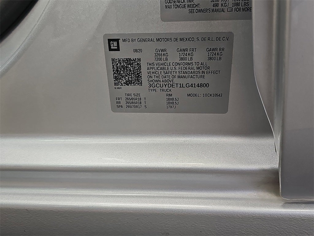 2020 Chevrolet Silverado 1500 LT