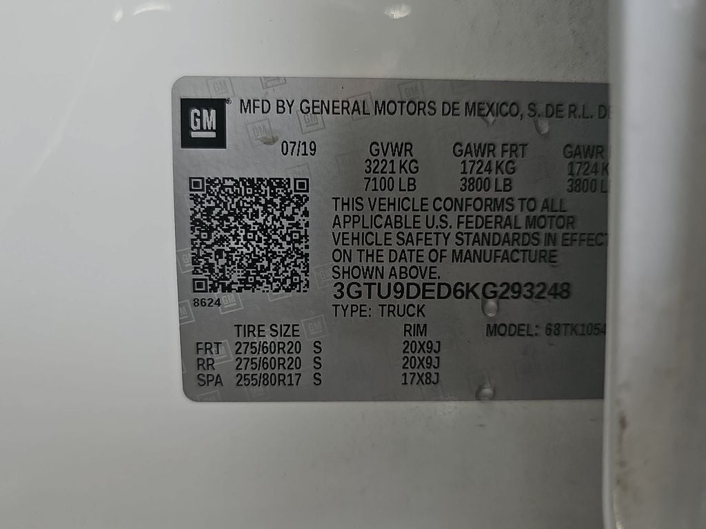 2019 GMC Sierra 1500 SLT