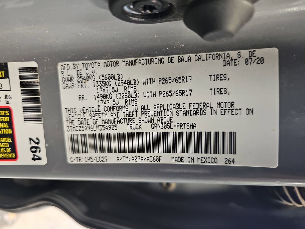 2020 Toyota Tacoma TRD Sport V6