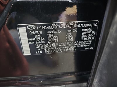 2022 Hyundai Santa Fe XRT