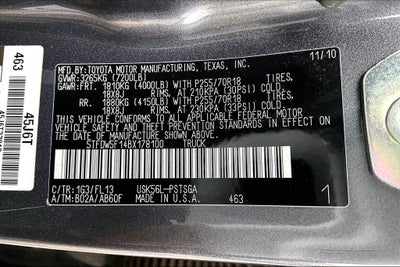 2011 Toyota Tundra Grade CrewMax