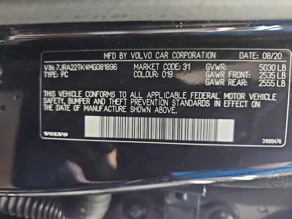 2021 Volvo S60 T6 Momentum