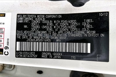 2013 Toyota 4Runner Limited