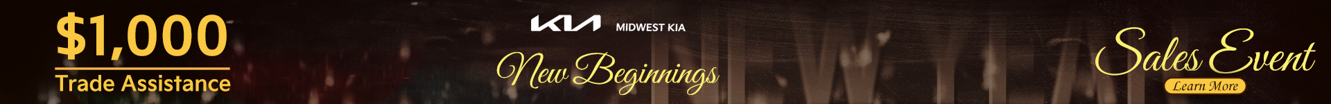 New Beginnings Sales Event - Midwest Kia