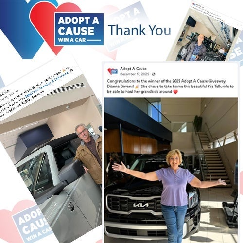 Previous Adopt A Cause vehicle winner in Wichita Kansas
