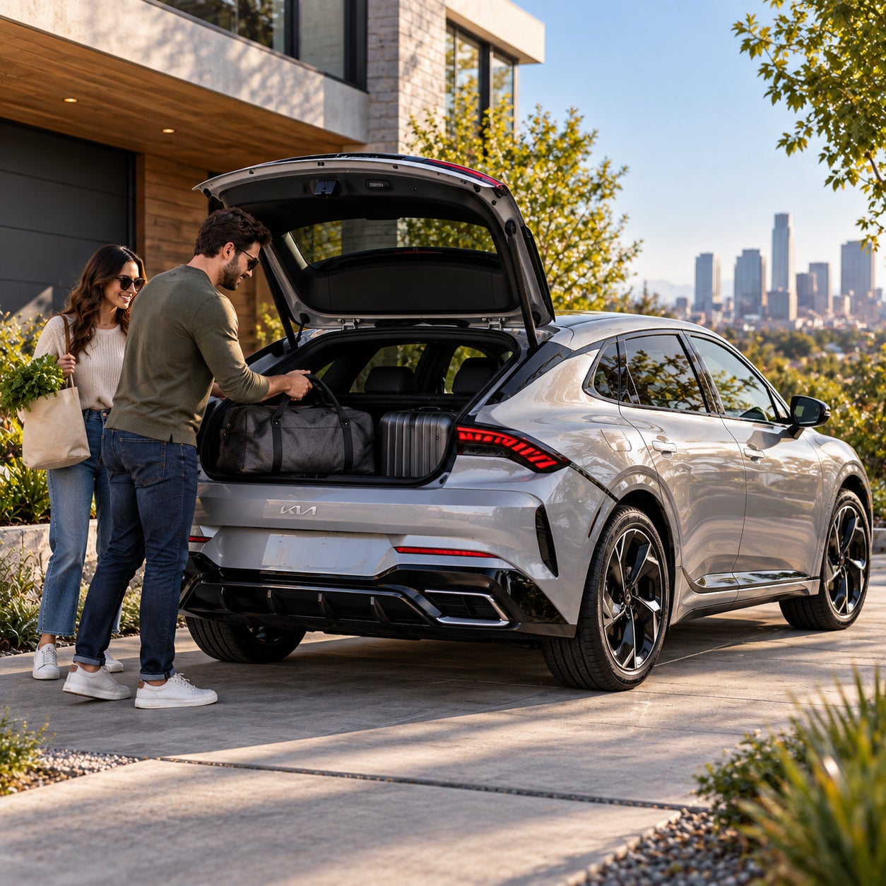 Kia EV6 electric crossover used for everyday driving in Wichita Kansas
