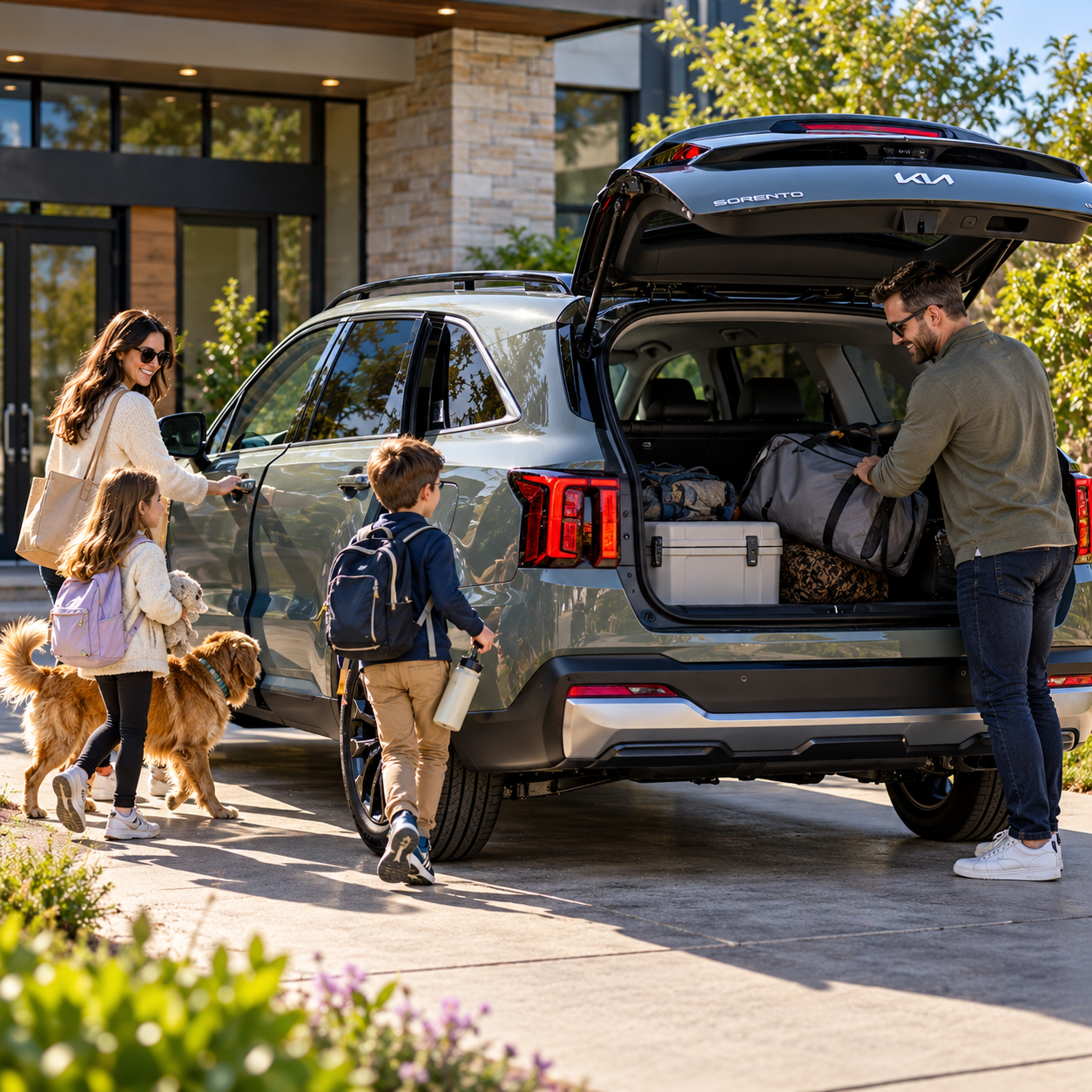 Kia Sorento family lifestyle in Wichita Kansas