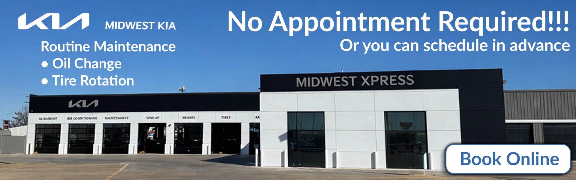 No Appointment Need For Oil Change